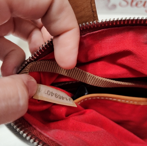 ❤️EUC Dooney and Bourke Kendra Mini Crossbody Satchel Bag, Grey & Tan Leather - Picture 16 of 16